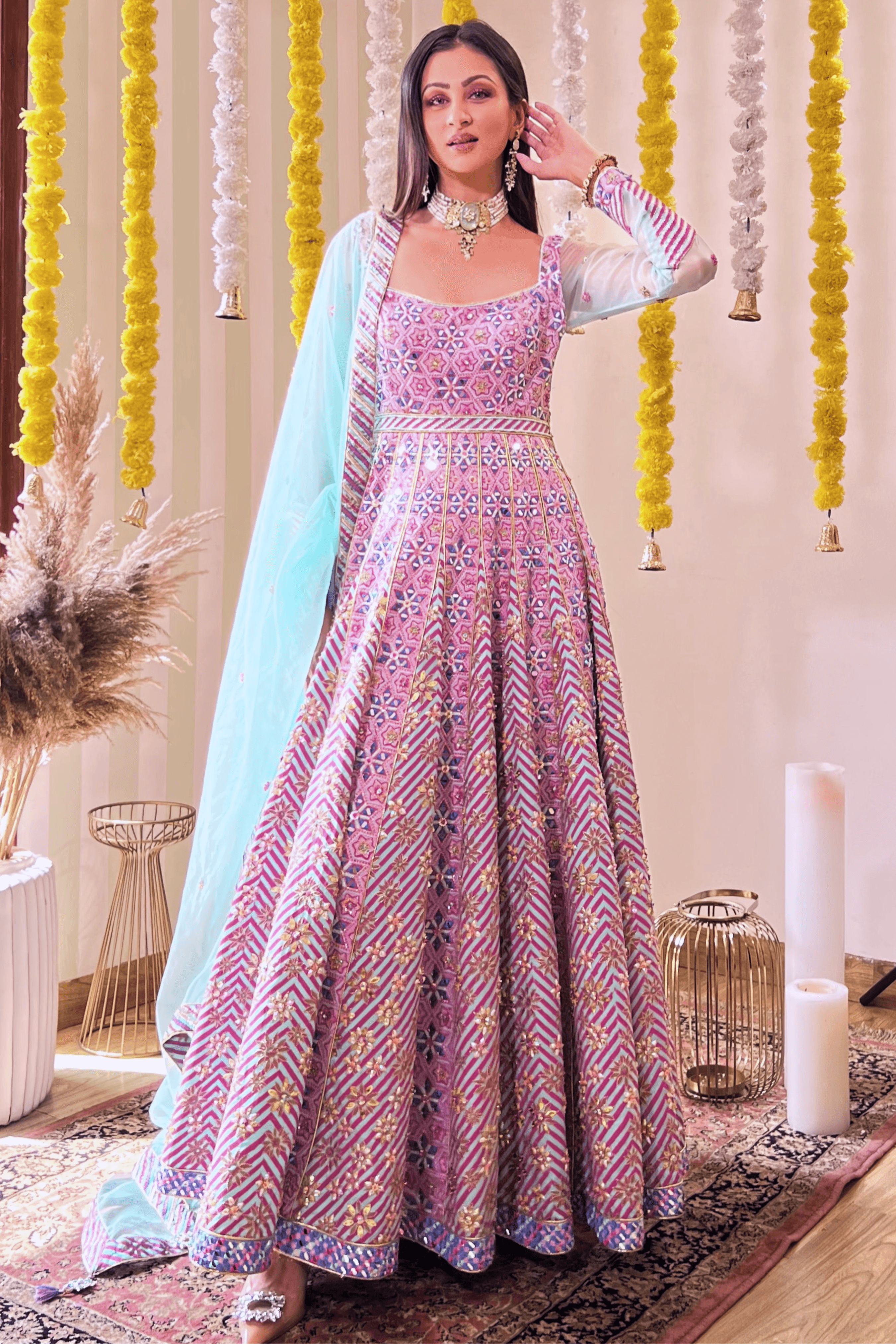 Gown anarkali best sale design