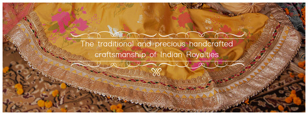 Historical Beginnings of Gotta Patti Marking Golden Period of Art & Crafts in India