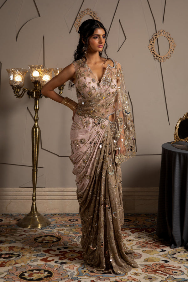 Nysa Pre Draped Saree