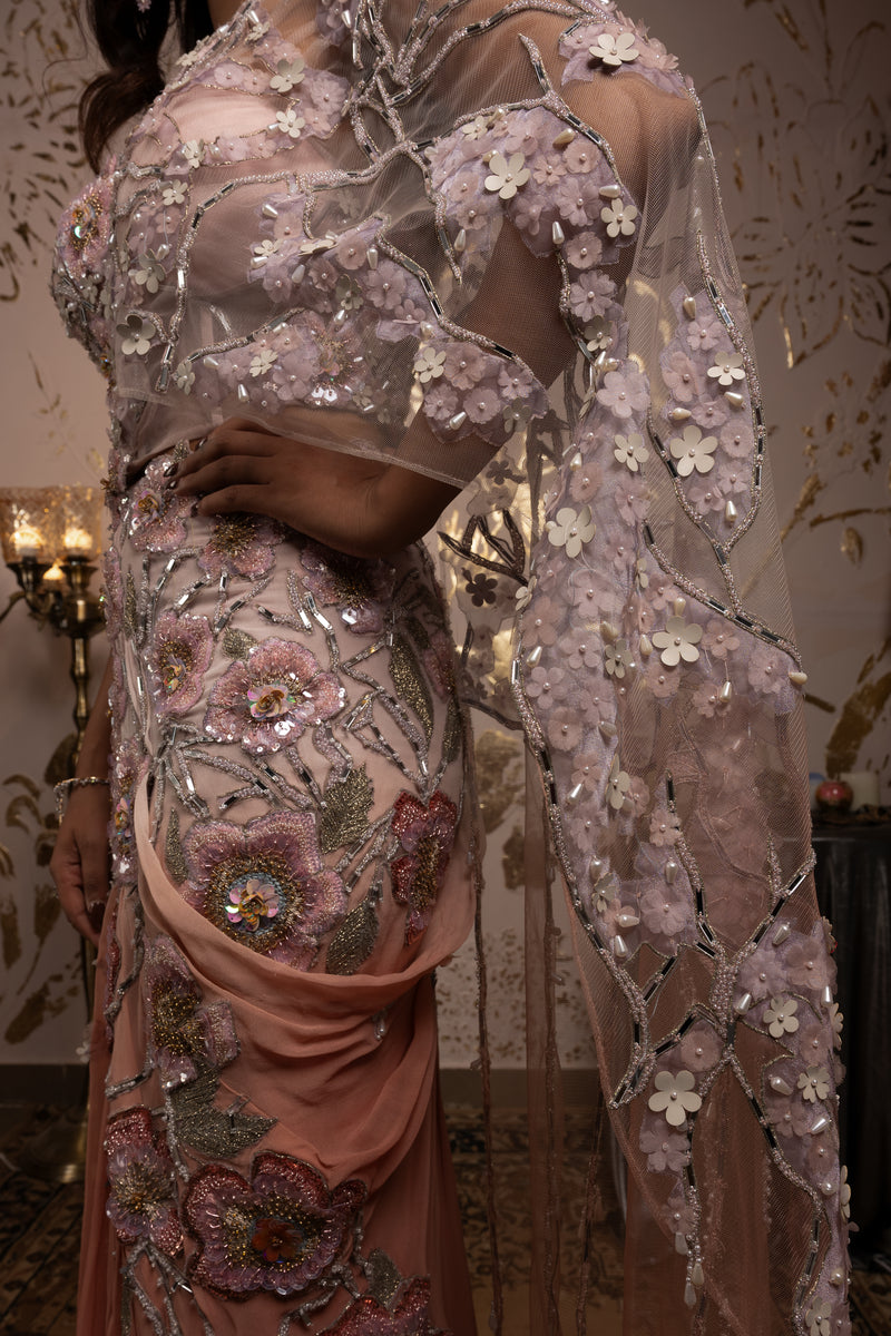 Pansy Pre Draped Saree