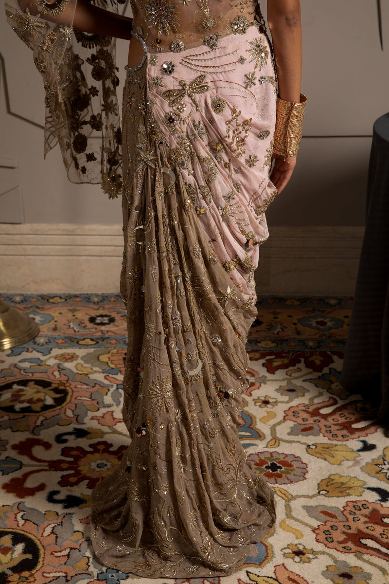 Nysa Pre Draped Saree