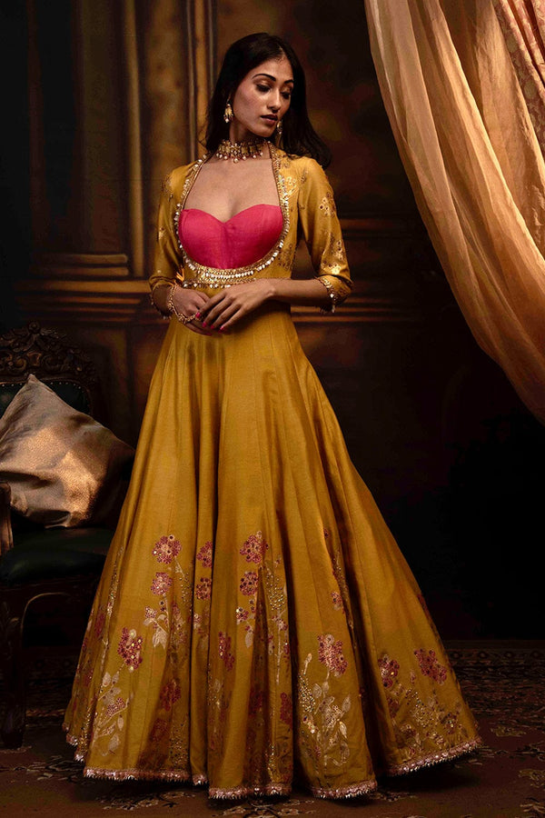 Indian Festive Ethnic Wear for Wedding, Women Designer Dresses - Moledro