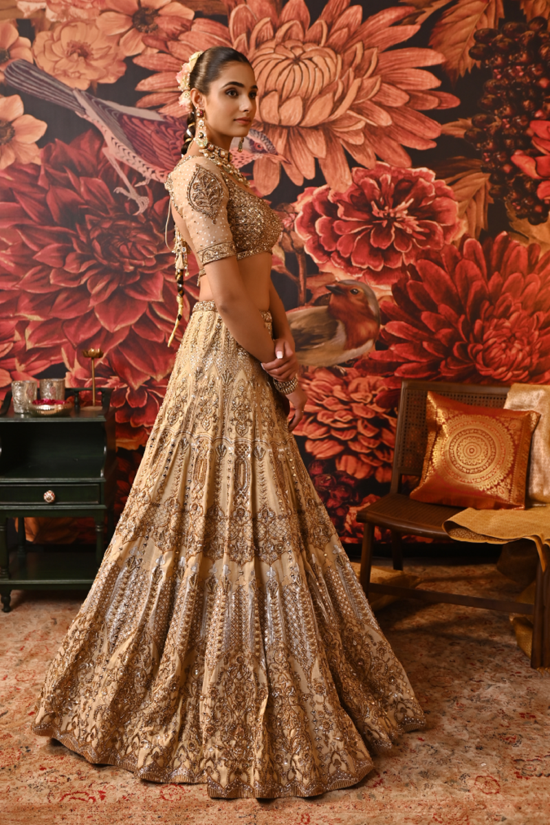 Bridal lehenga in shahpur jat discount
