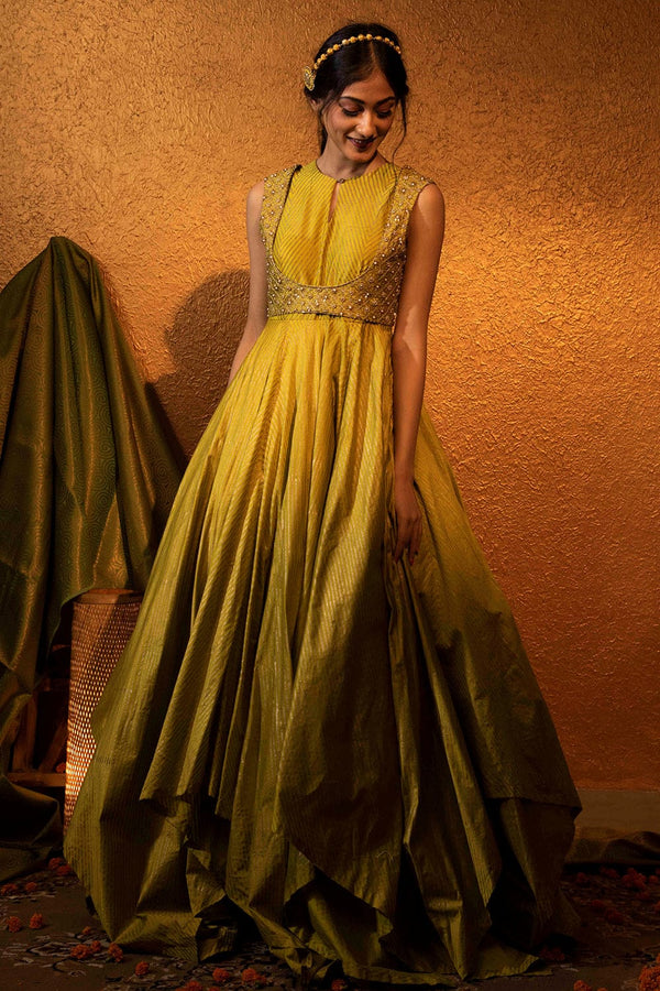 Beautiful Long Anarkali Gown Kurti Glam NX